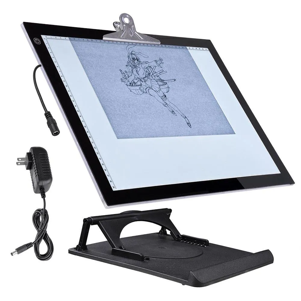 19" Ultra-thin Stencil Light Box LED Tracing Light Pad