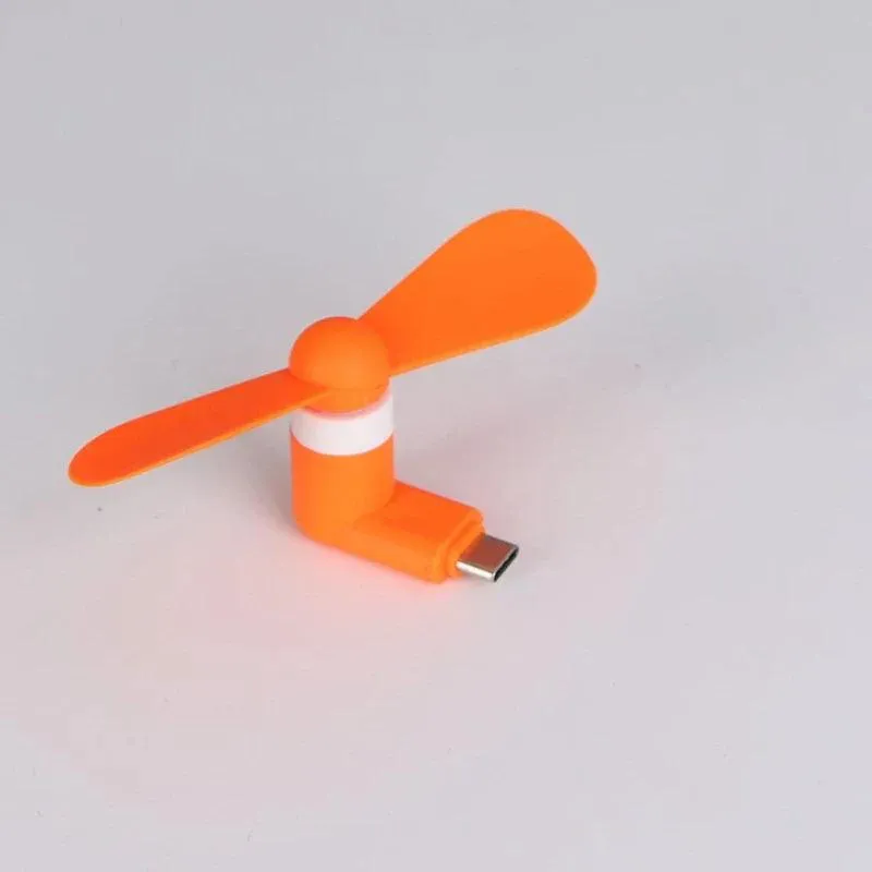 1W Creative Portable Mini Micro USB Fan Mobile Phone Power Bank Fan USB Cool Gadgets Cooling Fans For Macbook Pro Type-C Android