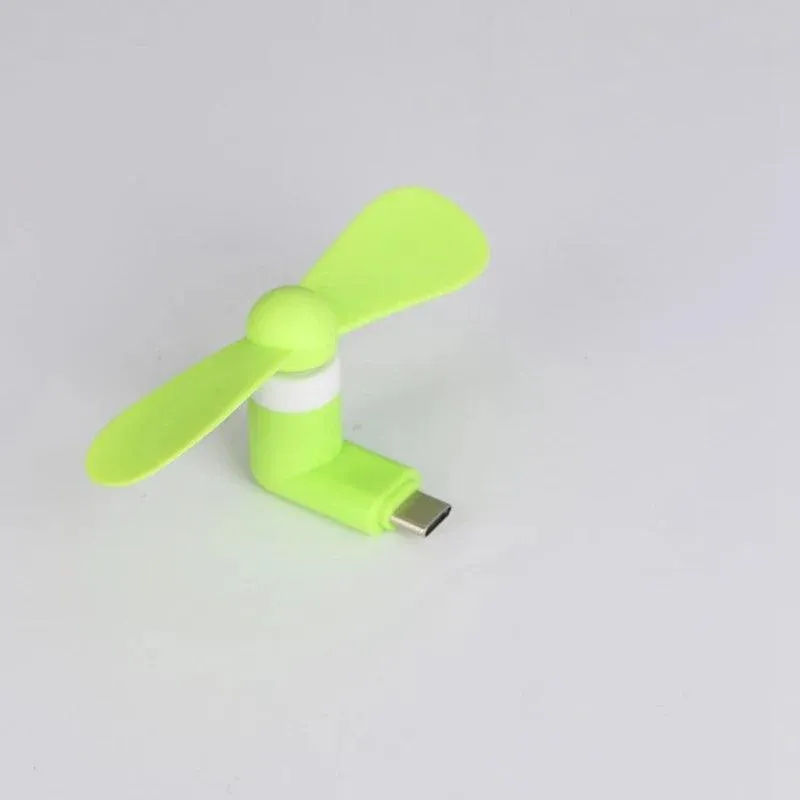 1W Creative Portable Mini Micro USB Fan Mobile Phone Power Bank Fan USB Cool Gadgets Cooling Fans For Macbook Pro Type-C Android