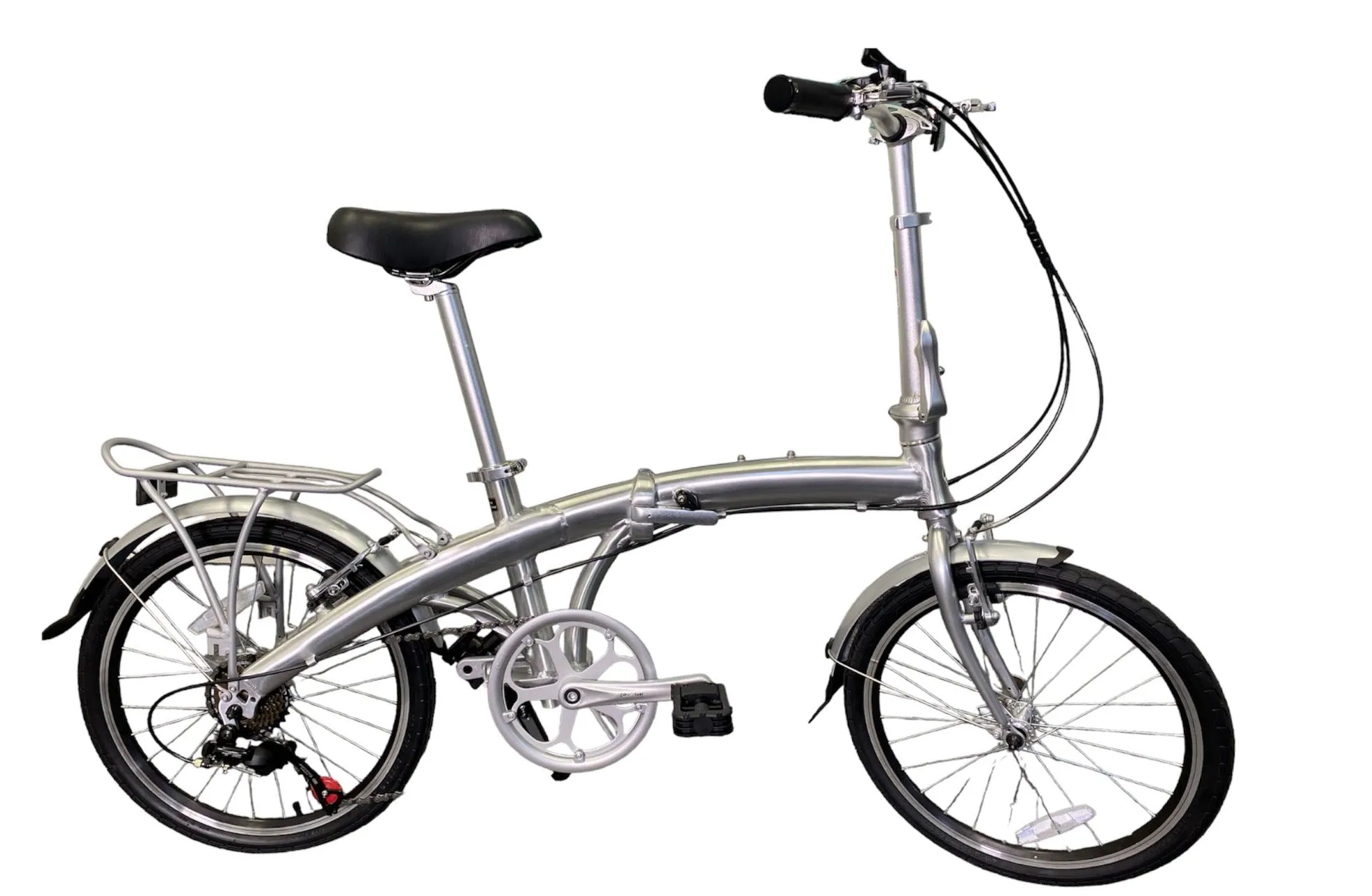 20" Standard Dash - SOLOROCK 20" 7 Speed Aluminum Folding Bike