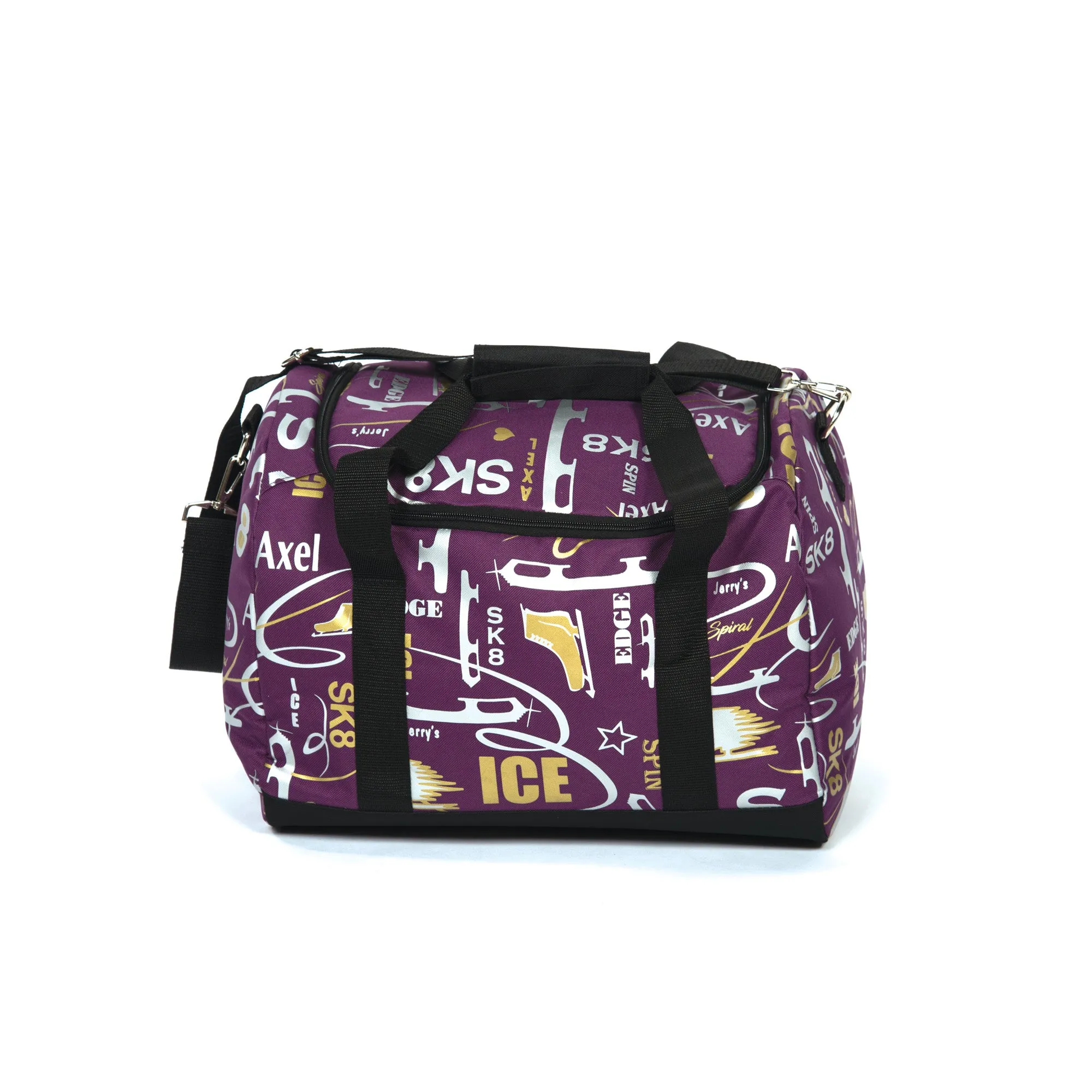 6020 Jerry's Figure Skating Graffiti Carry All Bag Purple