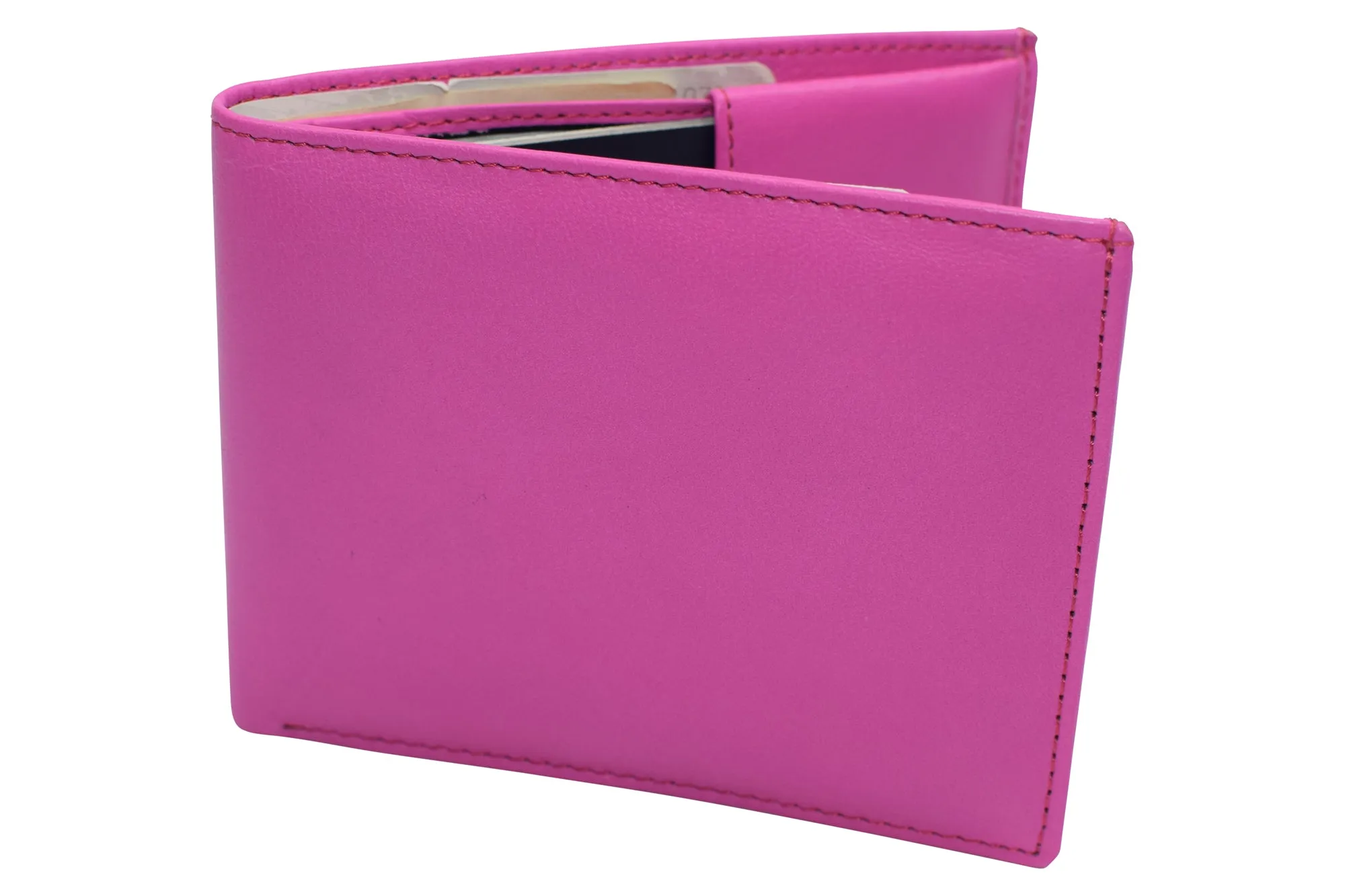 All in One Travel Wallet RFID Genuine Leather Bifold Hipster Passport Wallet Vaccination Card Holder