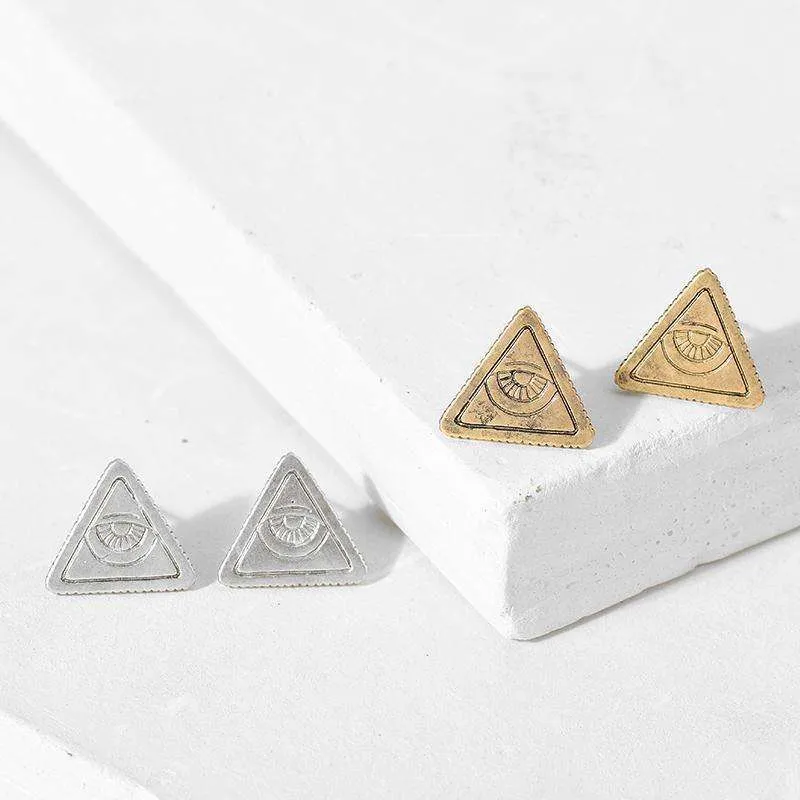 All Seeing Eye   Sacred Geo Earring