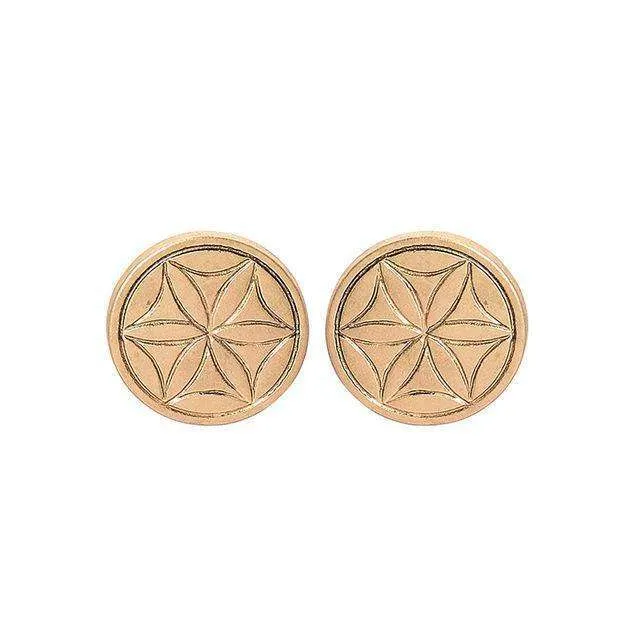 All Seeing Eye   Sacred Geo Earring