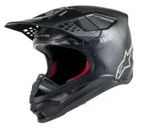 ALPINESTARS S.TECH S-M10 SOLID HELMET CARBON BLACK XL 8300319-1300-X