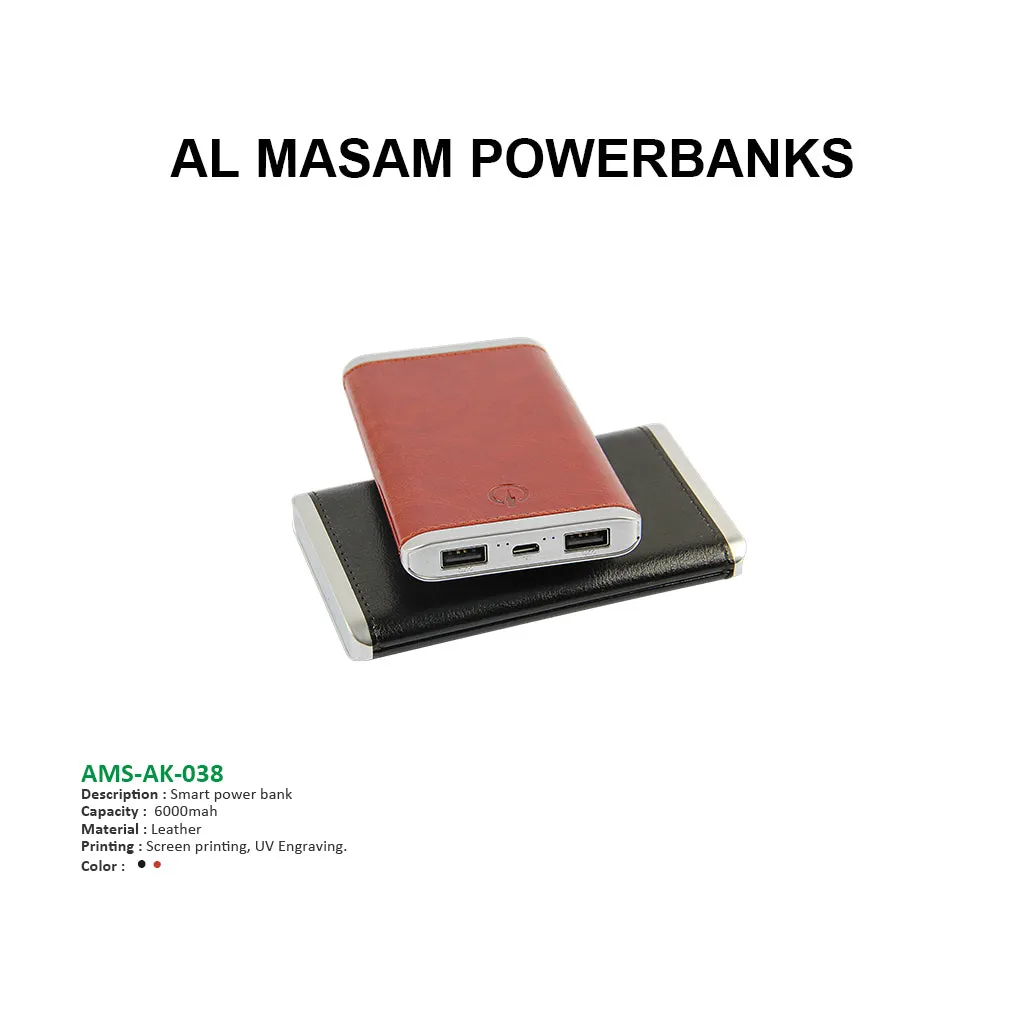 AMS-AK-038 - Smart power bank - 6000 mAh