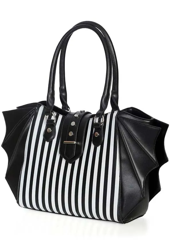 Annabelle [Black/White] | HANDBAG