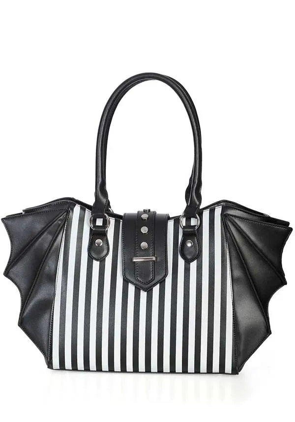 Annabelle [Black/White] | HANDBAG