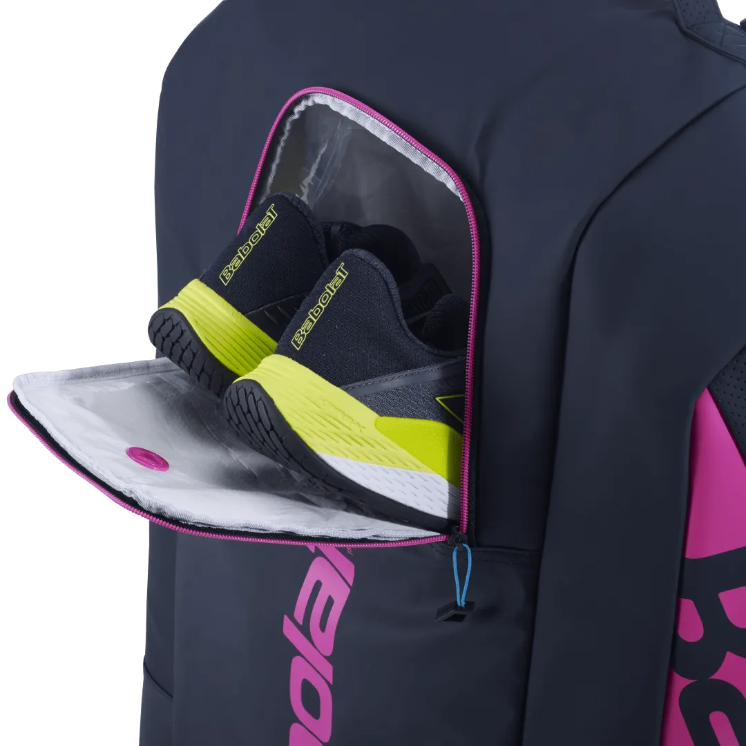 Babolat Pure Aero Rafa Origin 12-Pack Bag (Blue/Yellow/Pink)