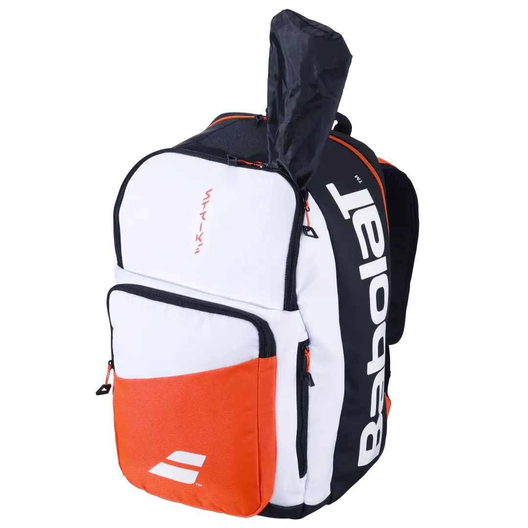 Babolat Pure Strike Backpack v4 (White/Black/Red)