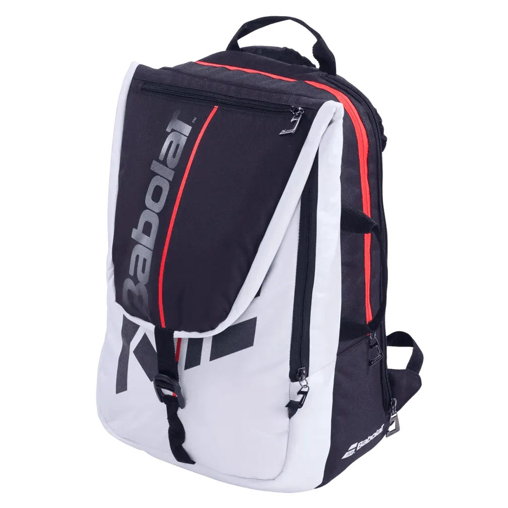 Babolat Pure Strike White Red Tennis Gym Sports Backpack