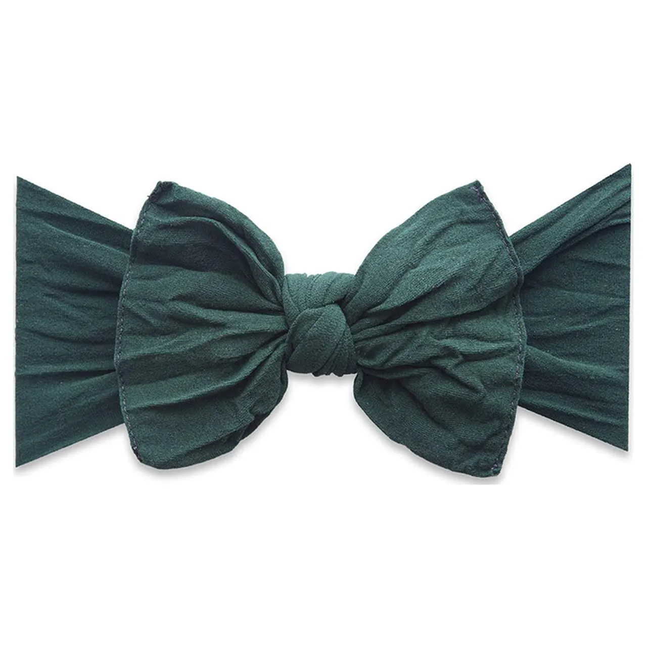 Baby Bling Bows - Classic Knot - Forest Green