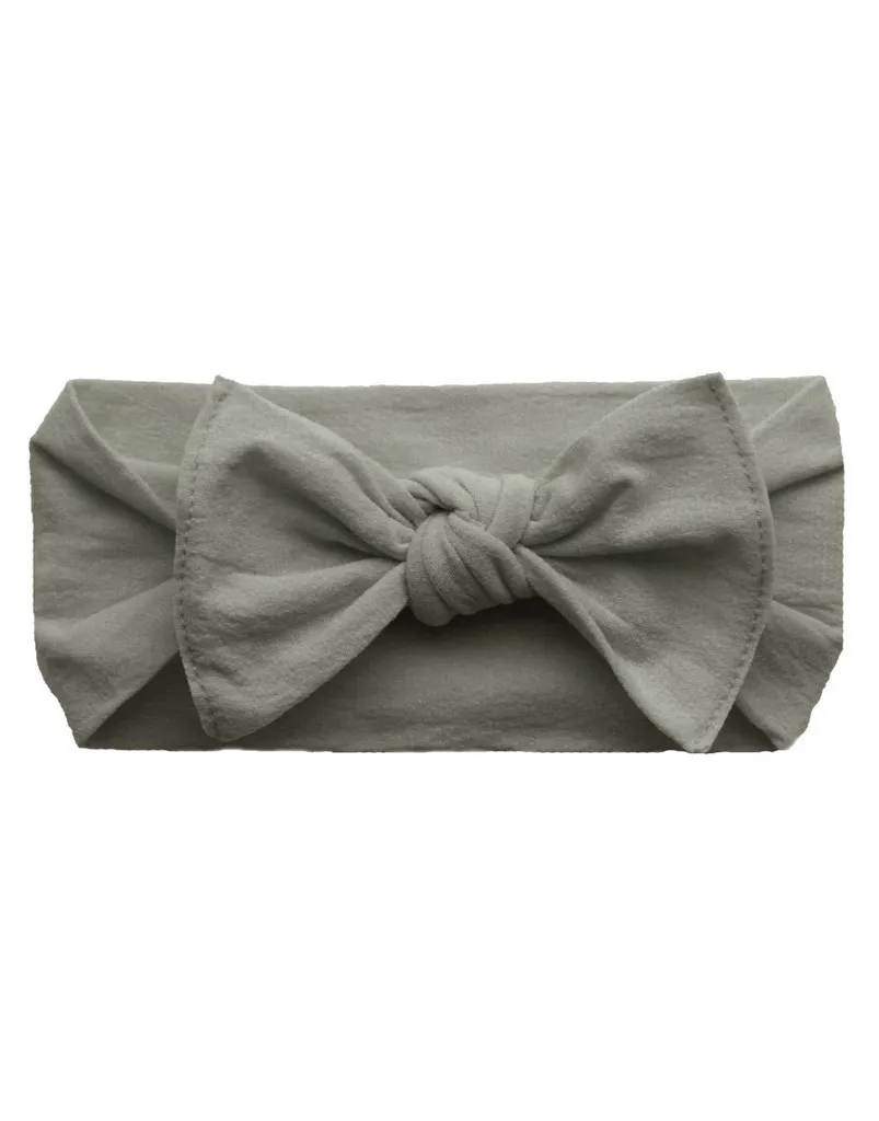 Baby Bling Bows - Classic Knot - Grey