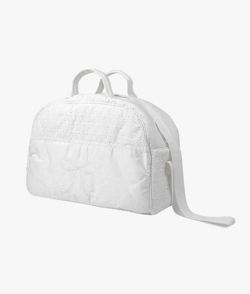 Baby Duffel Bag  (XL) – Classic White Theme