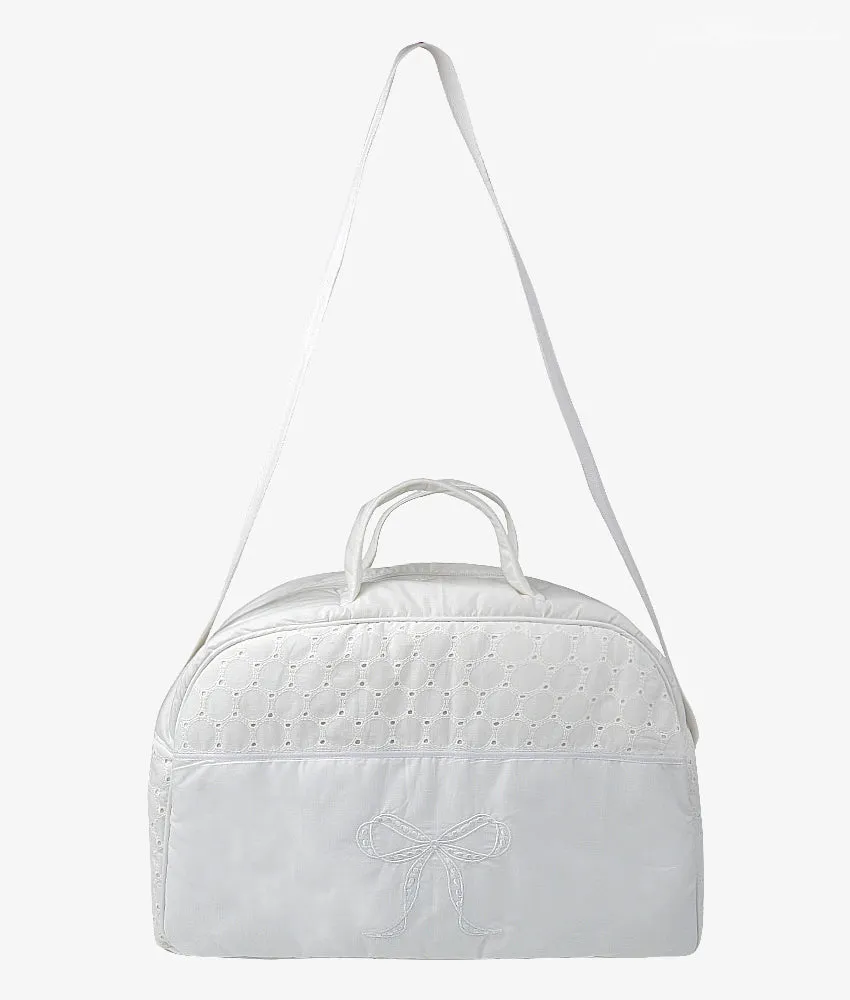 Baby Duffel Bag  (XL) – Classic White Theme