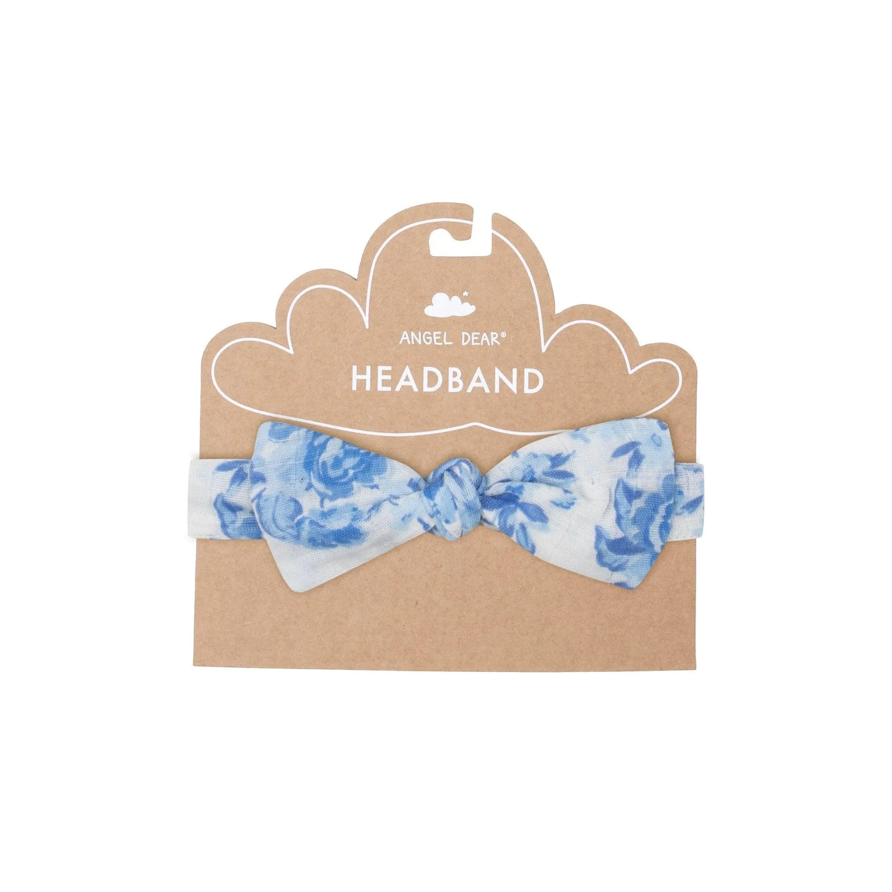 Baby Headband | Blue Roses | Angel Dear