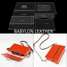 BABYLON™ Elegant Ladies Crossbody Bag DIY Leather Pattern AAB-788