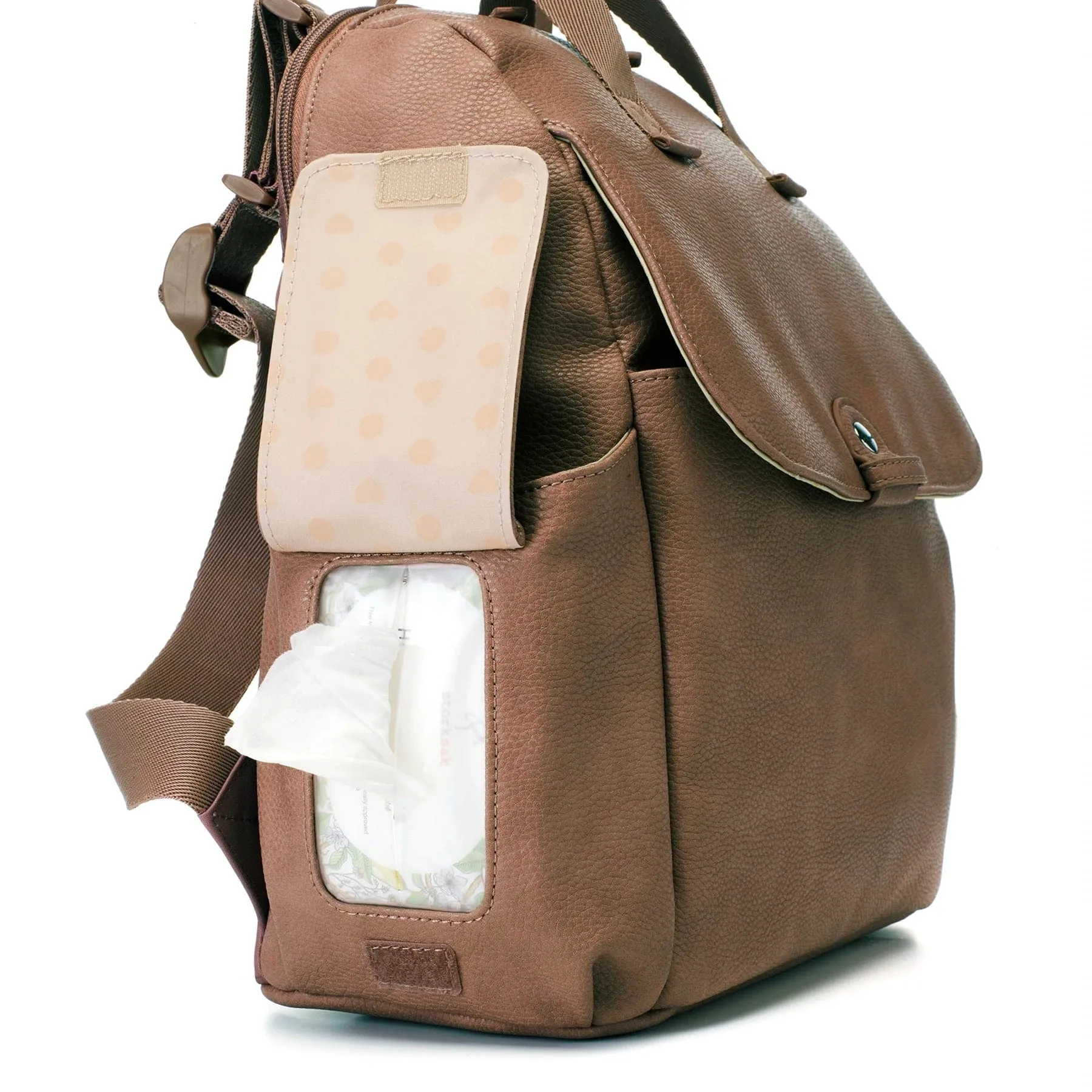 Babymel Robyn Vegan Leather Diaper Bag