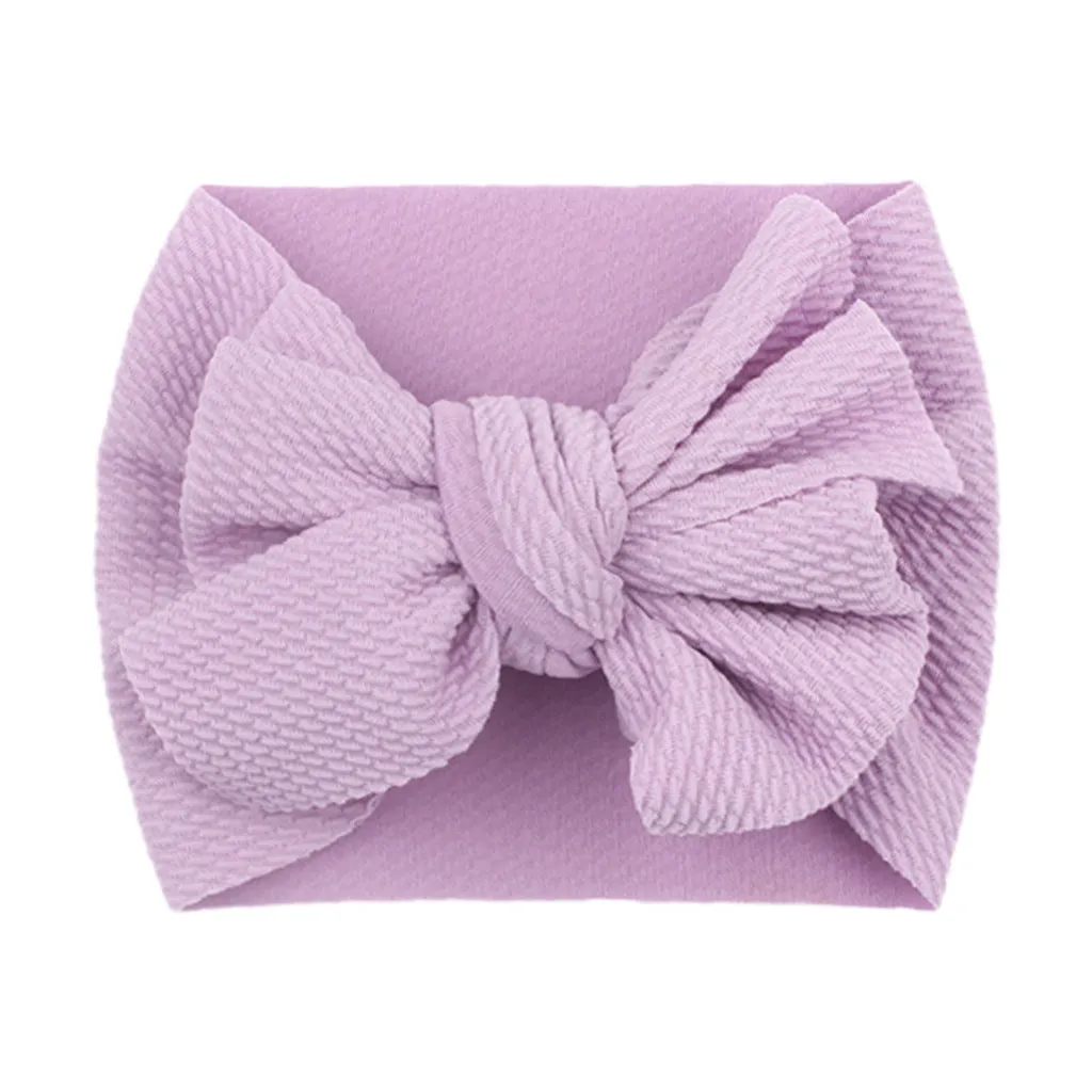 Babymoon Kids Girls Textured Bow Hairband | Baby Headband | Hair Accessories