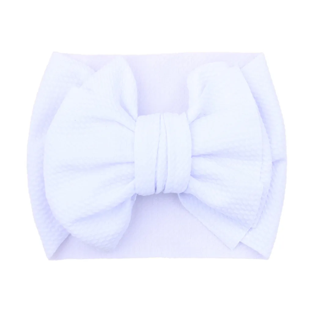 Babymoon Kids Girls Textured Bow Hairband | Baby Headband | Hair Accessories