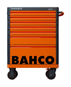 Bahco 1477K7 E77 Premium 7 Drawer Orange Mobile Roller Cabinet