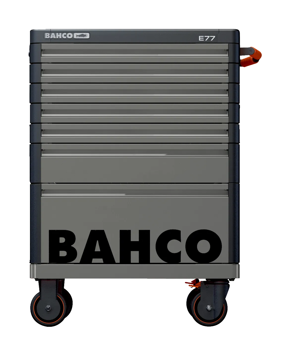 Bahco 1477K7GREY E77 Premium 7 Drawer Grey Mobile Roller Cabinet