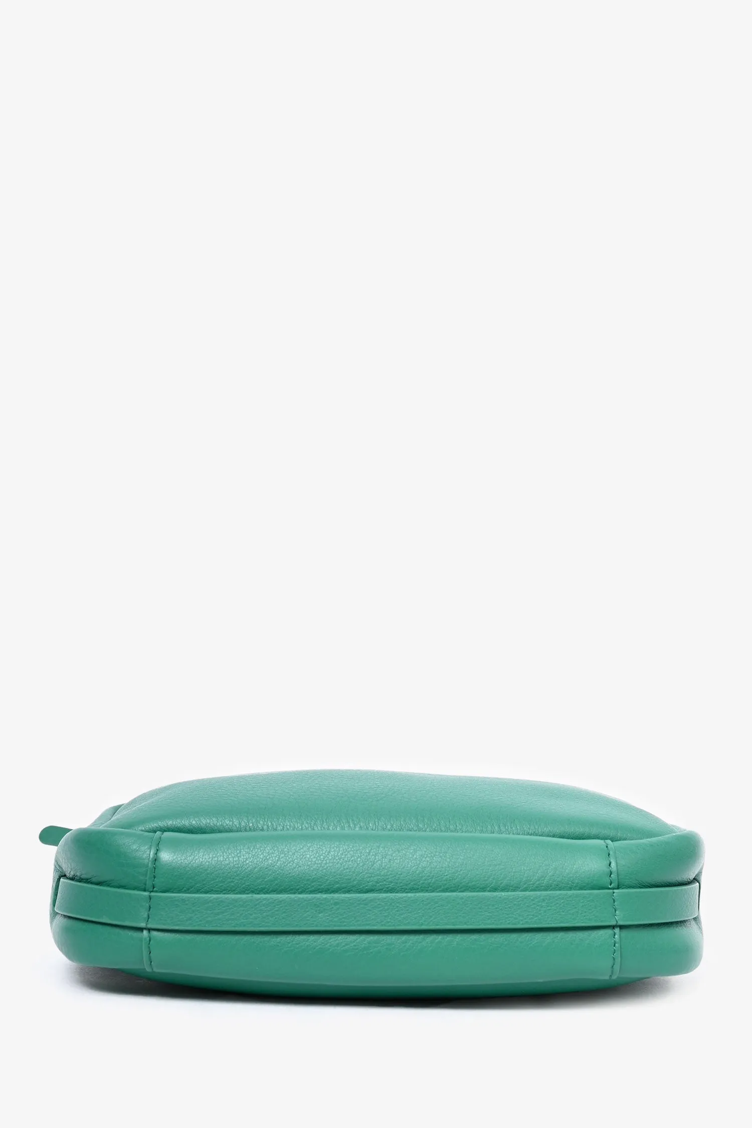 Balenciaga Green Leather 'Everyday' Crossbody Bag