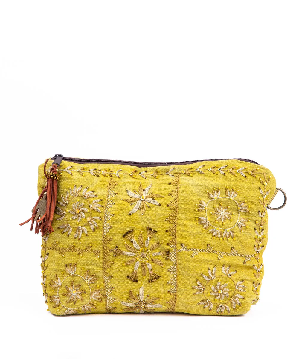 Batik Embroidered Purse