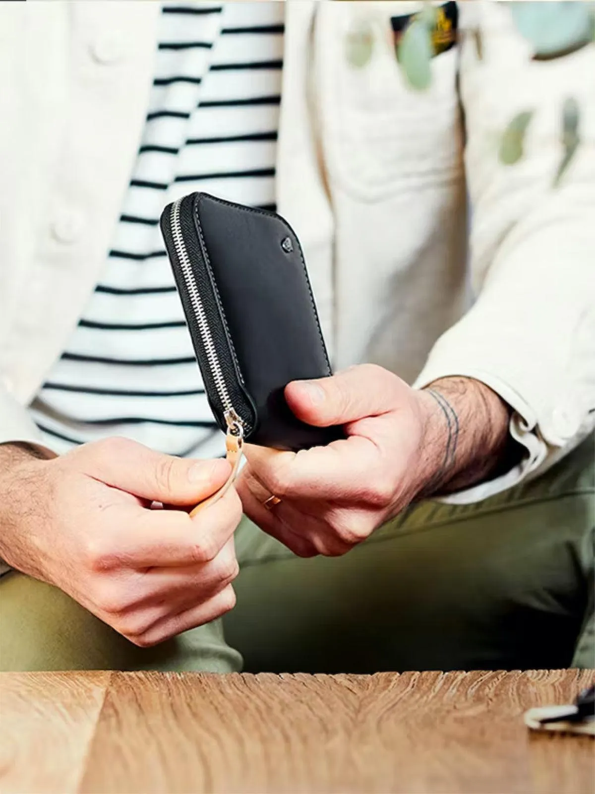 Bellroy Zip Wallet Terracotta RFID