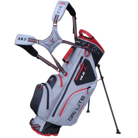 Big Max Dri-Lite Hybrid Stand Bag - Silver/Black/Red