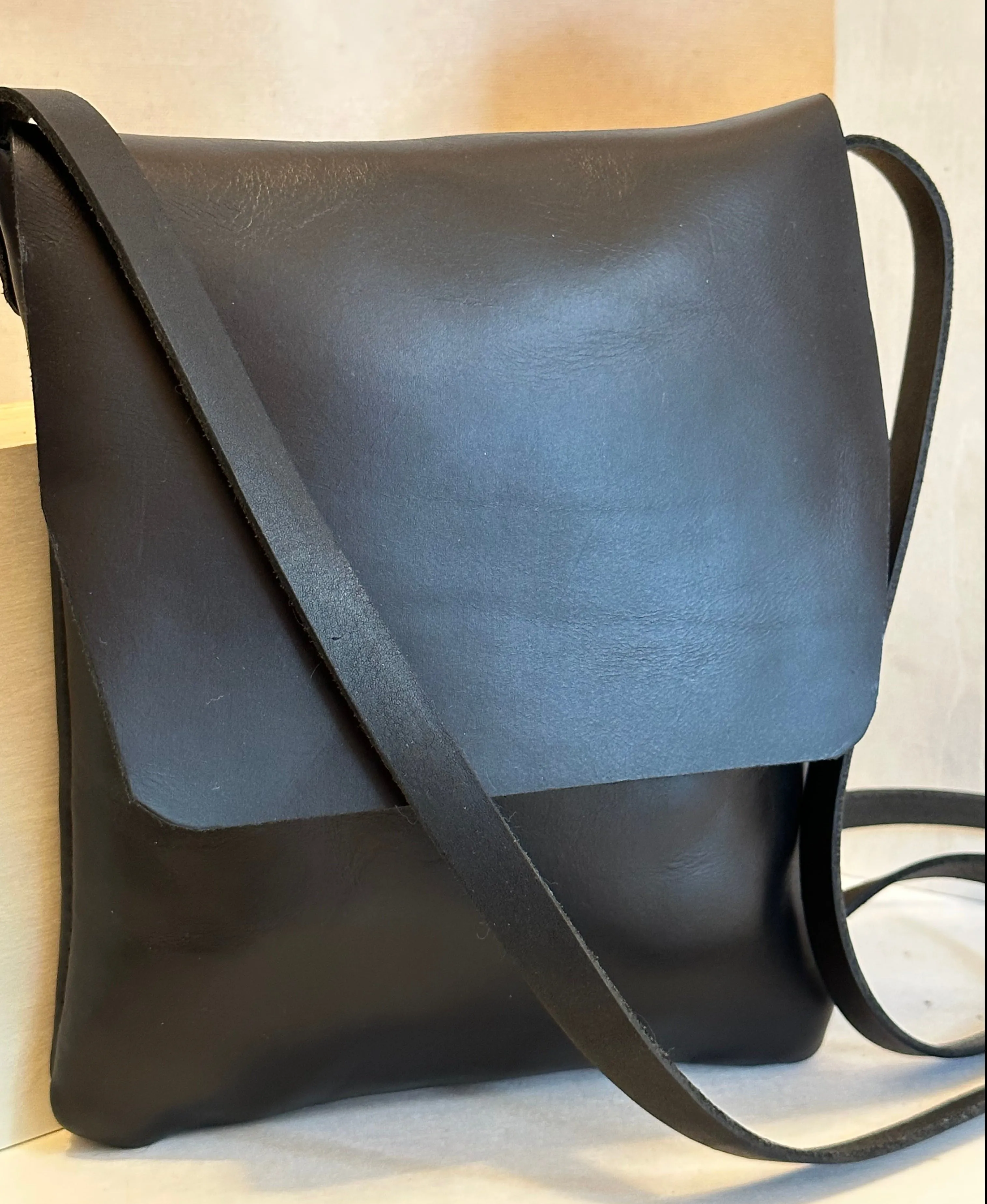 Black Essential Cross Body Bag