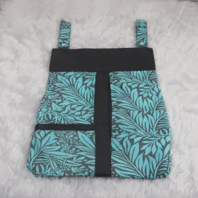 Blue & Black leafy Print-Diaper & Nappy Stacker Multi-Purpose Storage for Essentials