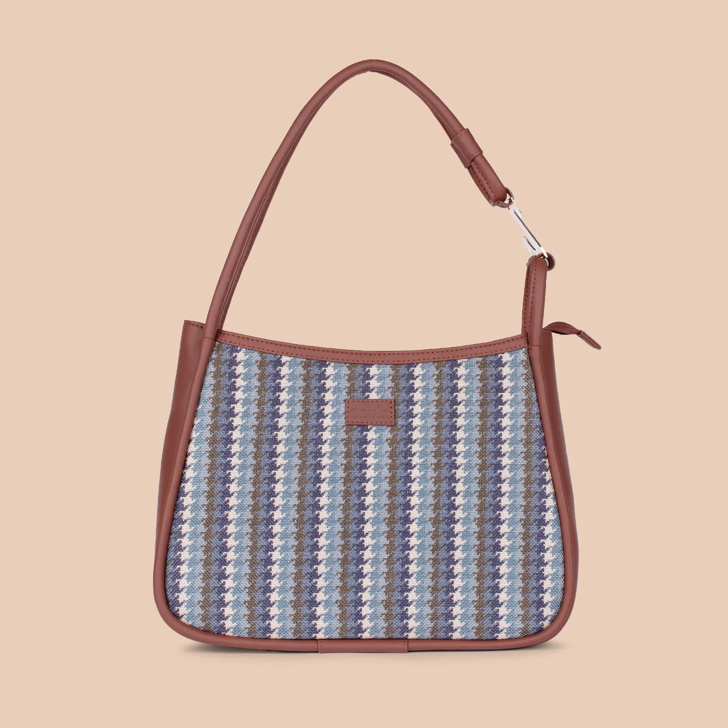 Bombay Houndstooth Sleek Shoulder Bag