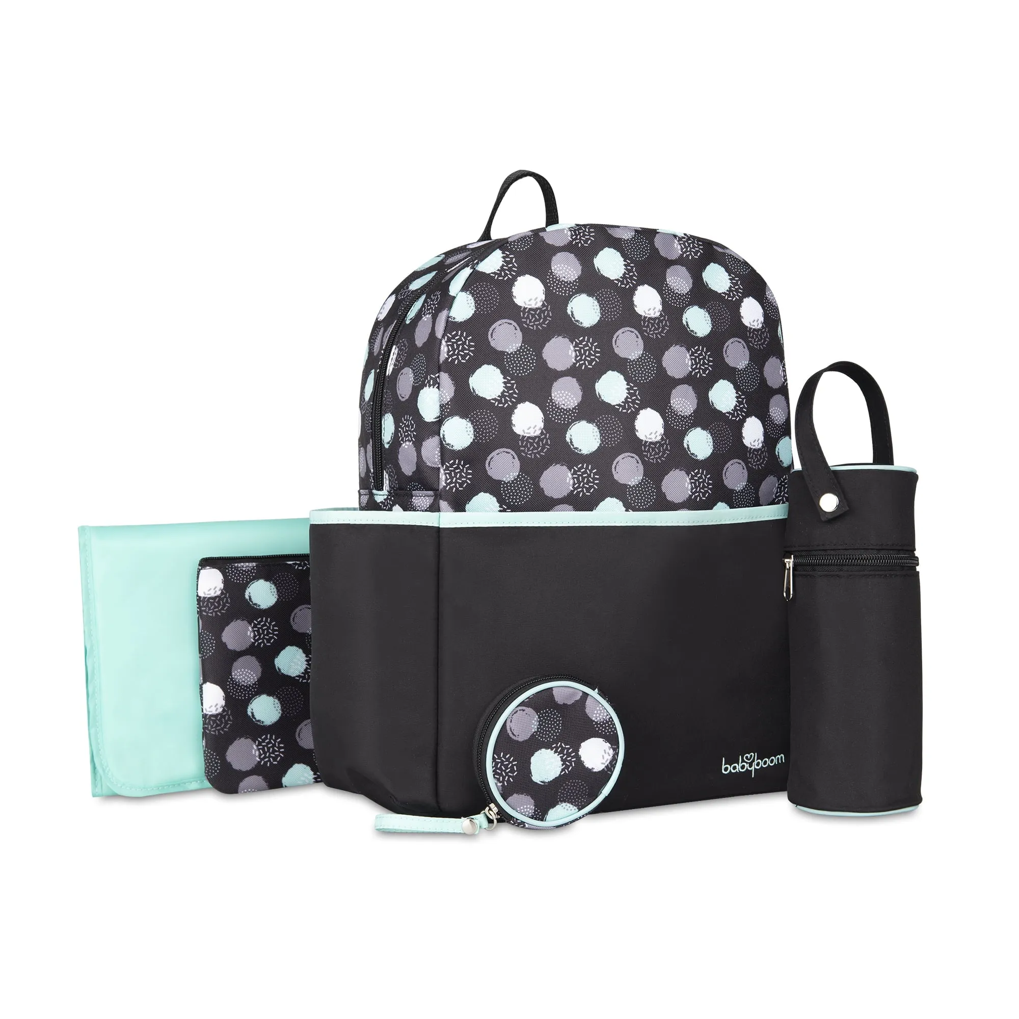 Boom Mochi 5 Piece Diaper Bag Set