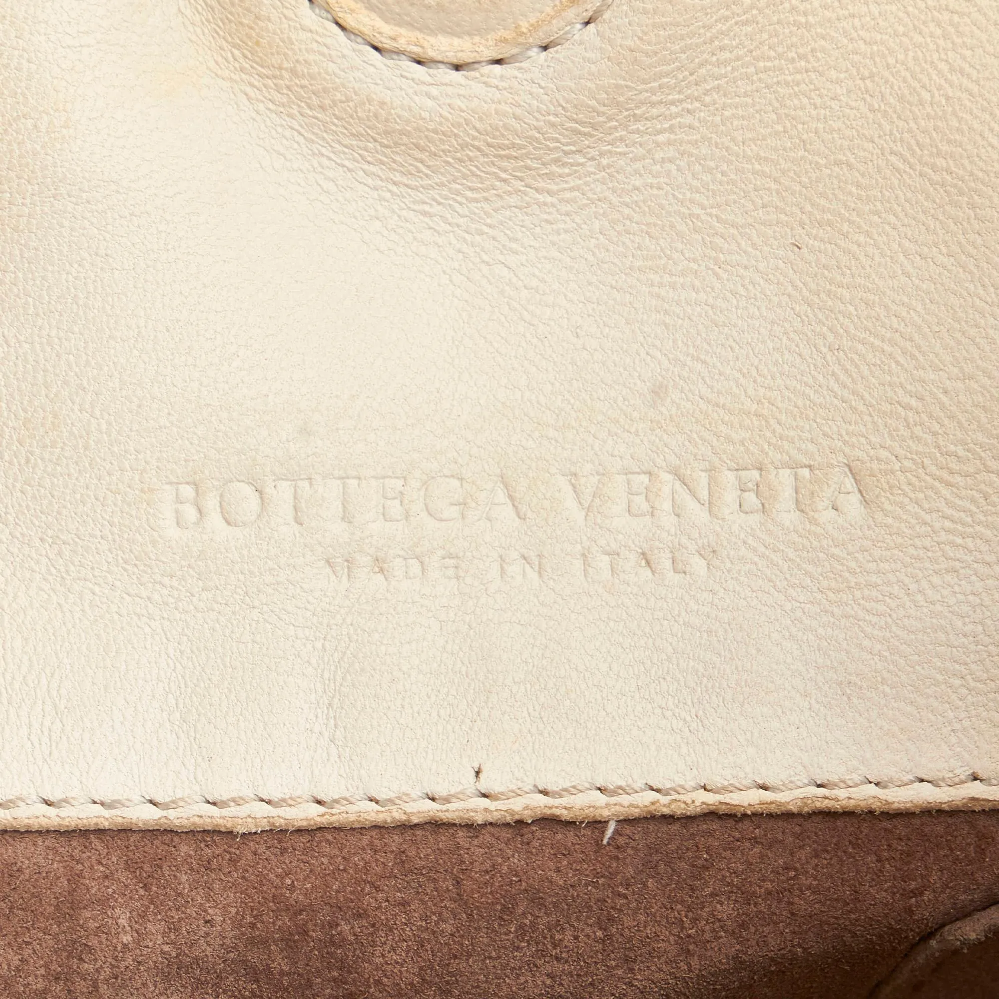 Bottega Veneta Intrecciato Campana Leather Hobo Bag (SHG-28136)