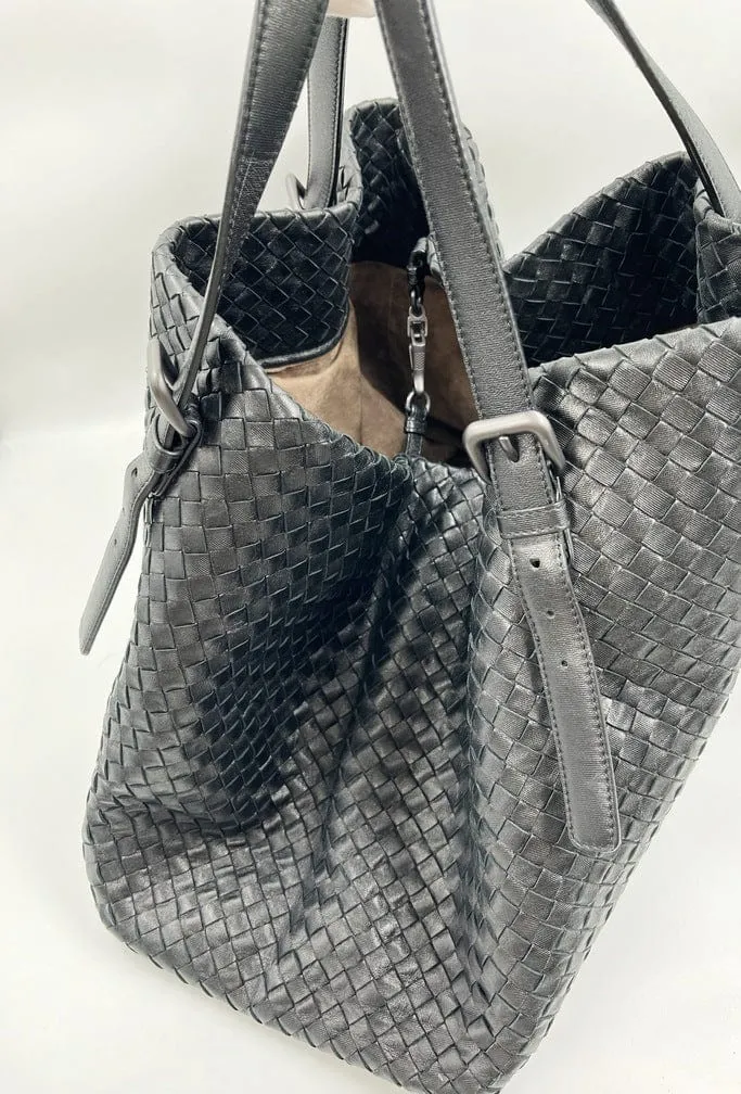 Bottega Veneta Intrecciato Leather Tote