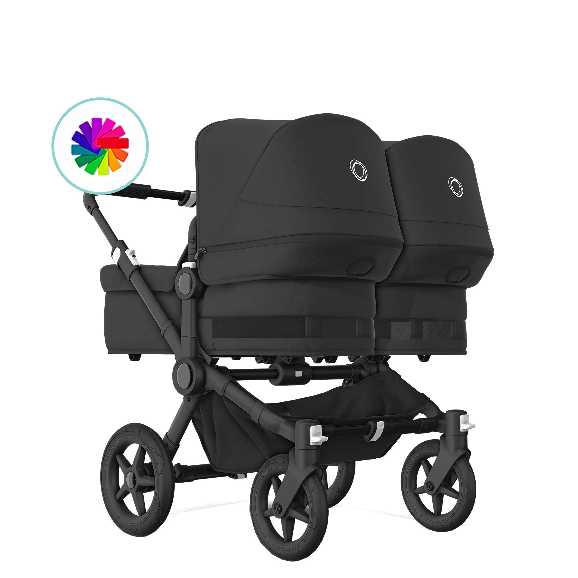 Bugaboo Donkey 5 Twin Double Stroller - (2 Seats and 2 Bassinets) Customize Your Own