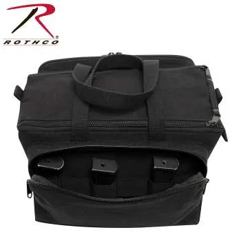 Canvas Tactical Shooting Range Bag - Black