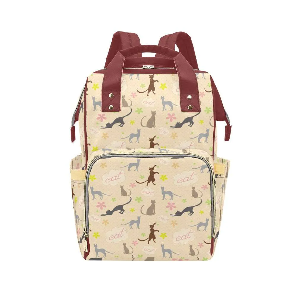 Catty Multifunctional Diaper Backpack Bag