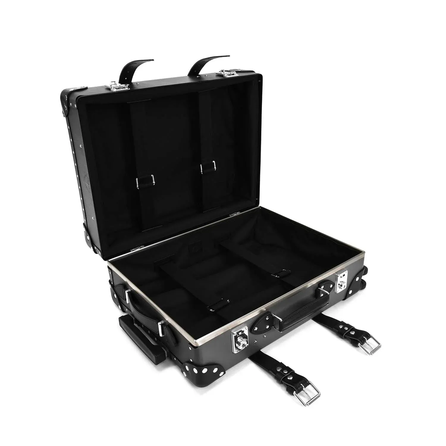 Centenary Carry-On Case - 4 Wheels Charcoal/Black