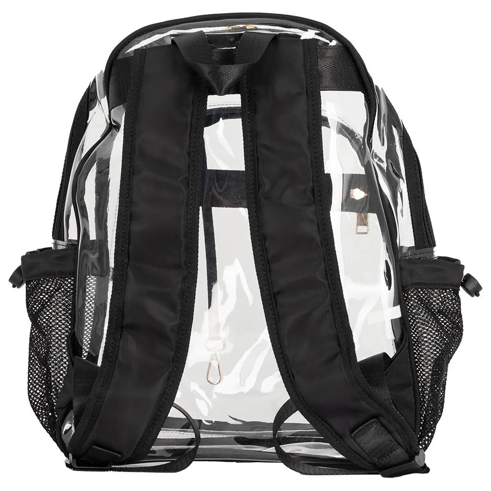 Clear Backpack Black