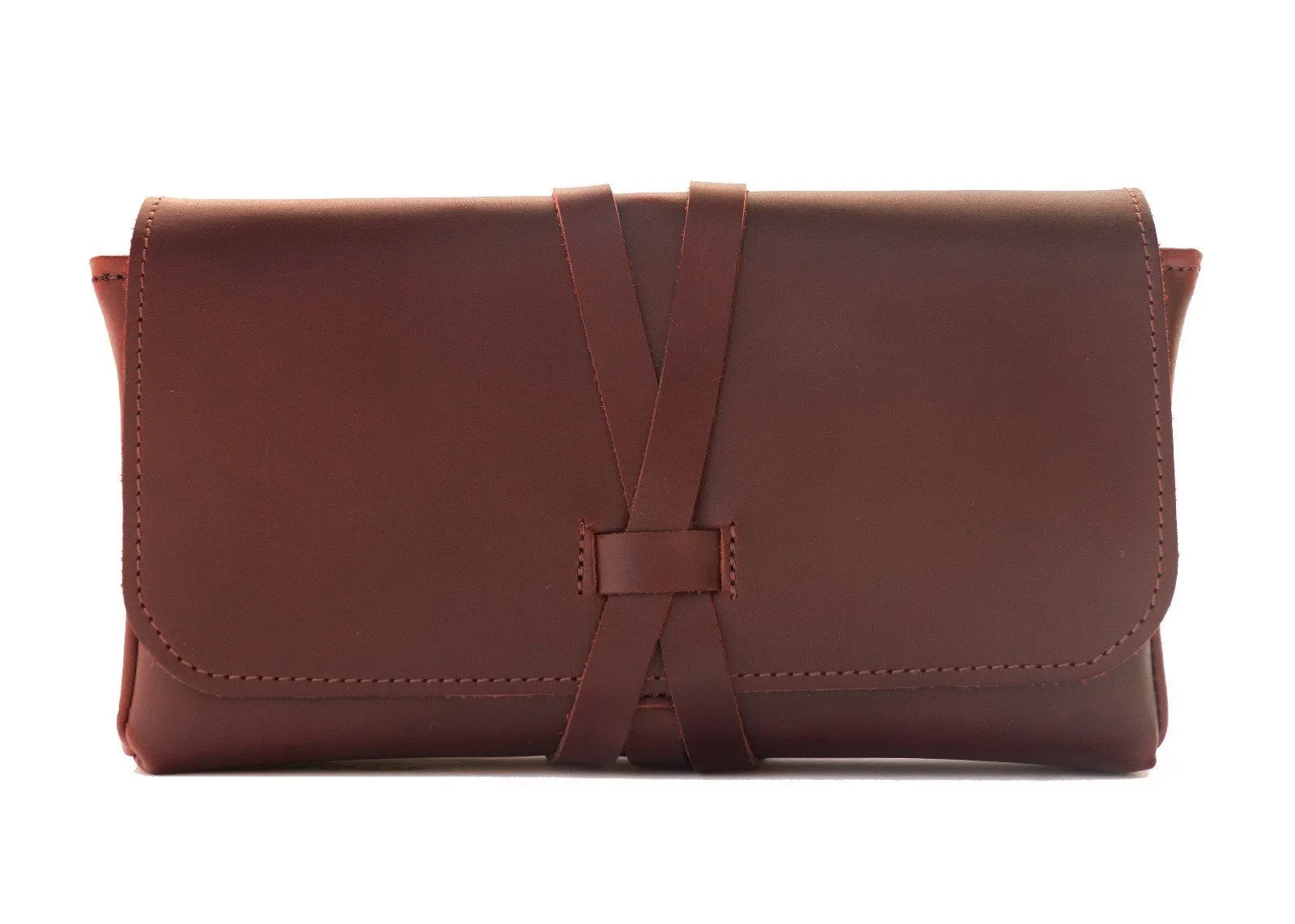 Cognac Brown Leather "Bar 2 Go"