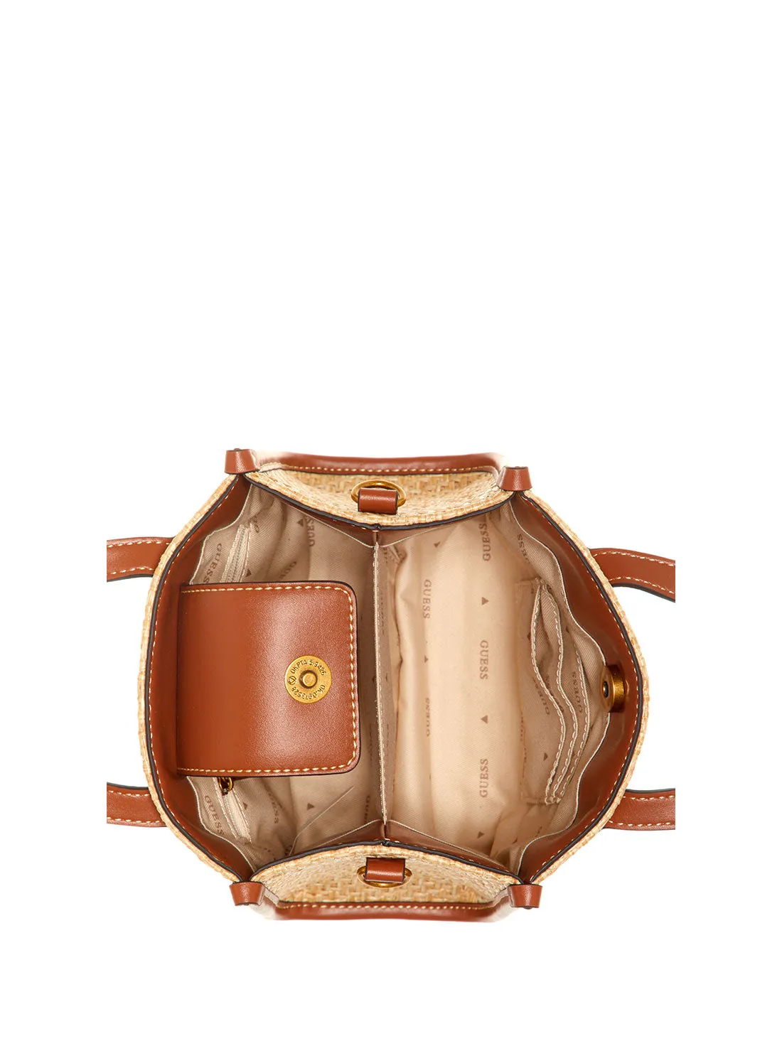 Cognac Silvana Mini Tote Bag