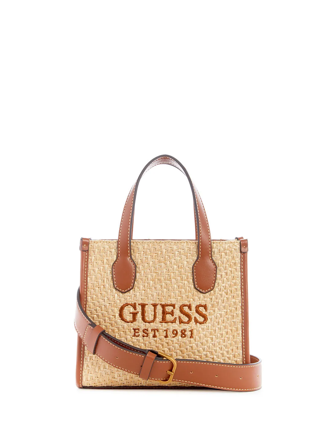 Cognac Silvana Mini Tote Bag