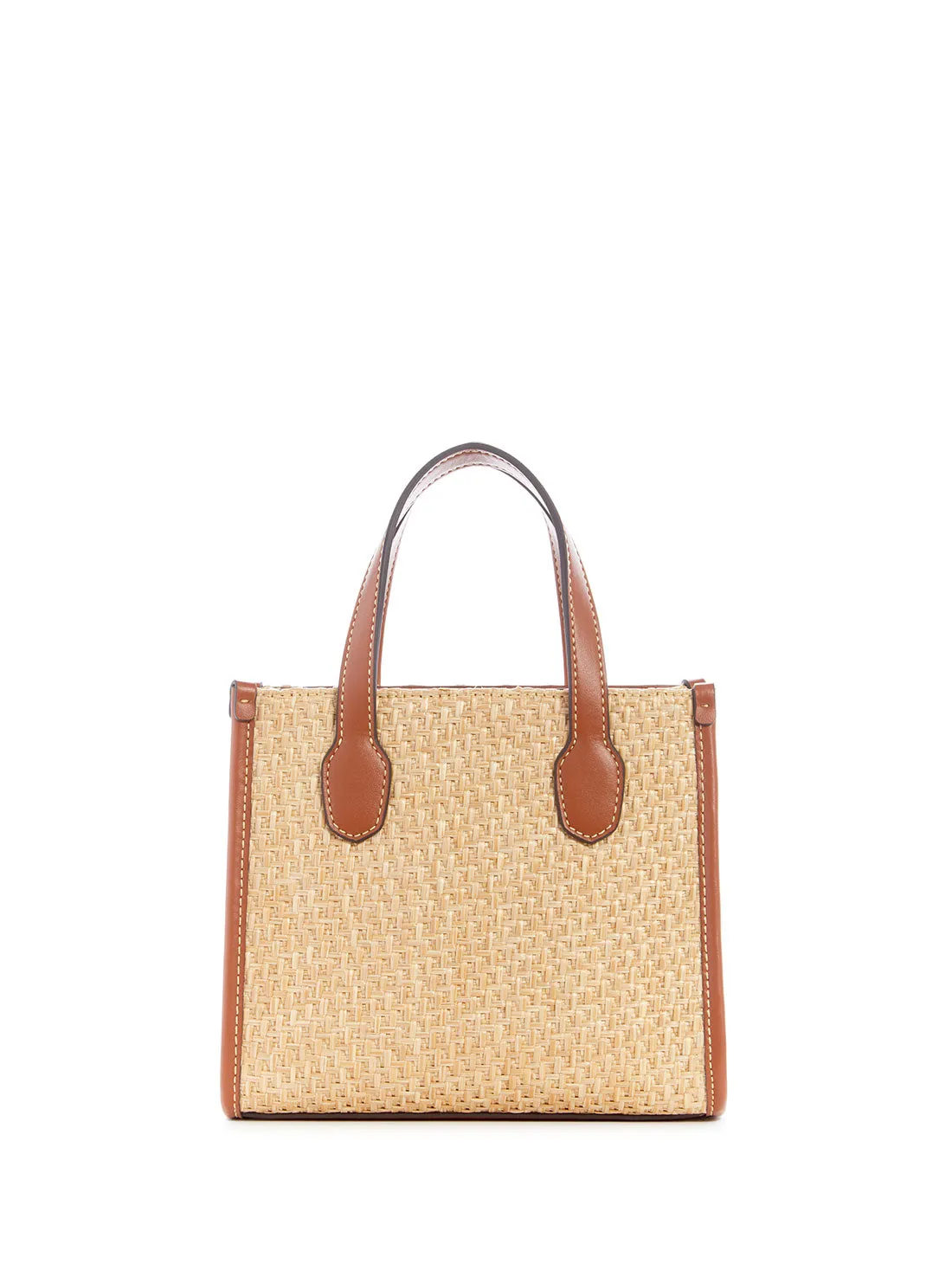 Cognac Silvana Mini Tote Bag