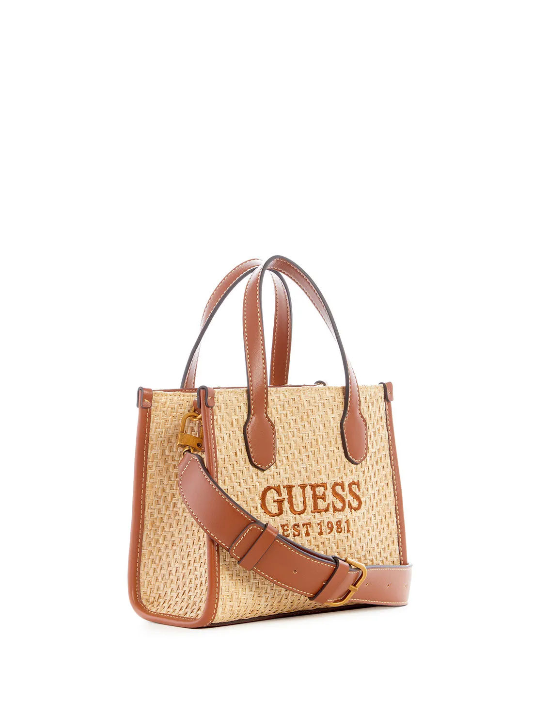 Cognac Silvana Mini Tote Bag