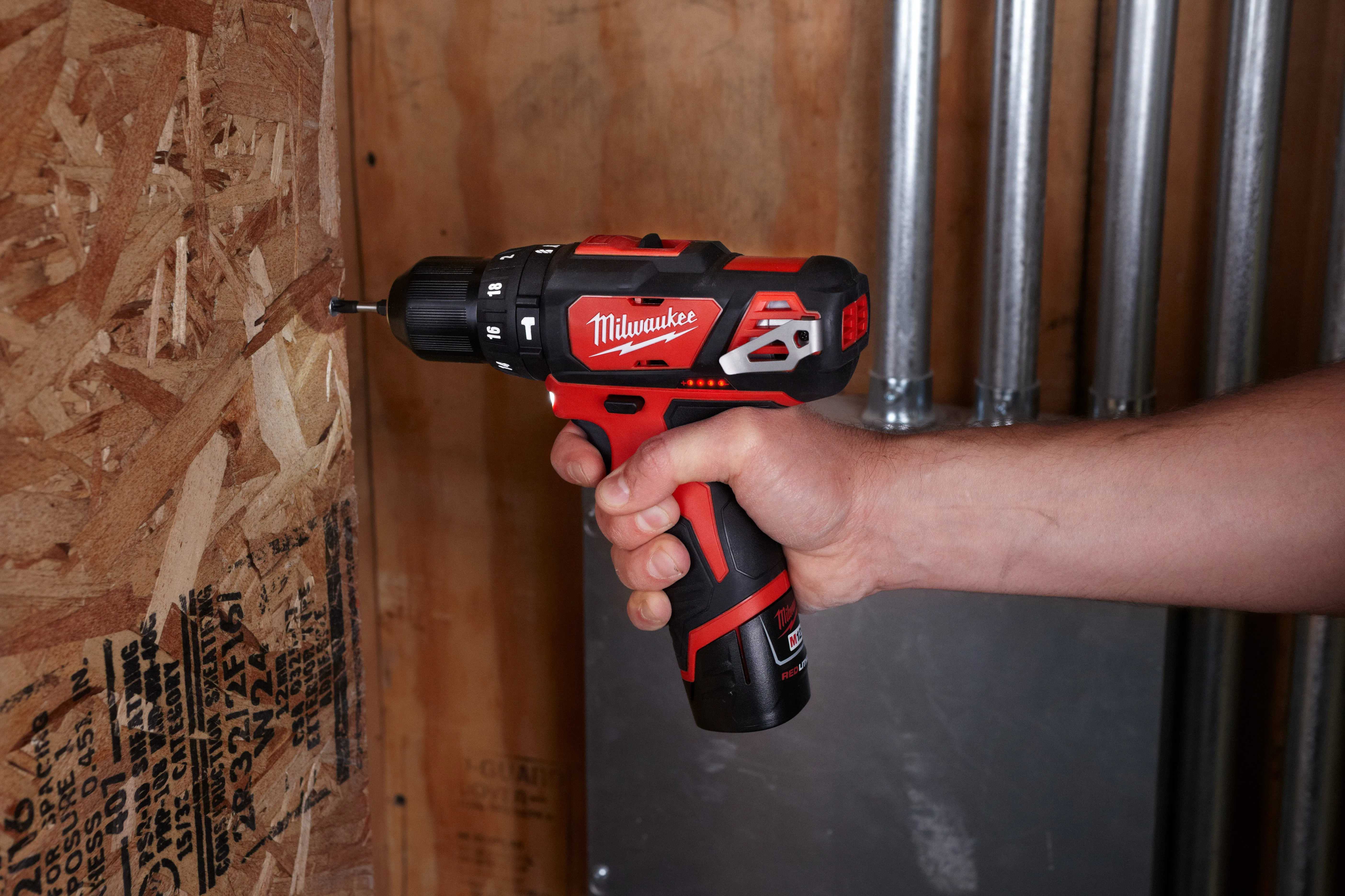 Combo Kit - Milwaukee M12™ Cordless LITHIUM-ION 2-Tool Combo Kit, 2497-22