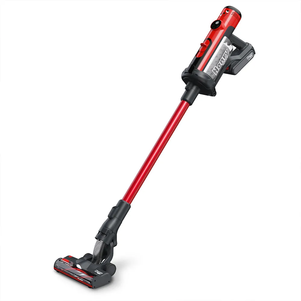 Cordless, portable, bagged stick vacuum