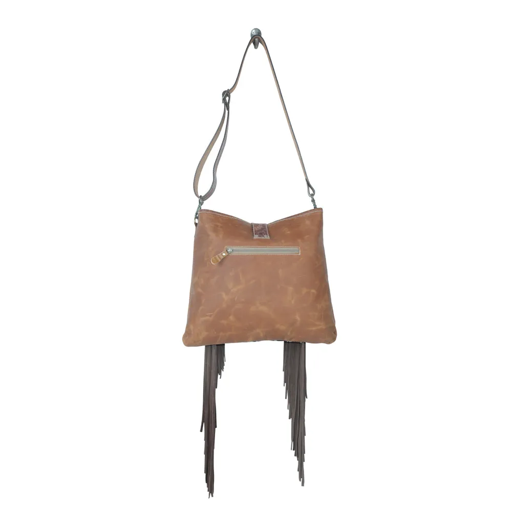 Cynosure Leather & Hairon Bag