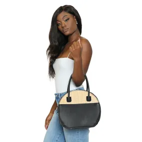 Daily Essentials - Black Top Handle Handbag